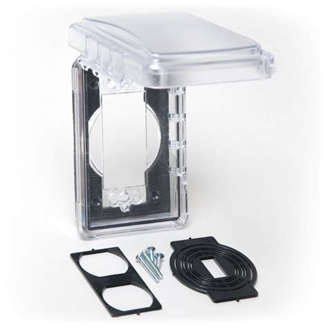 electrical box wire protector|4x4 plastic electrical box cover.